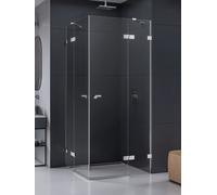 New Trendy Eventa box doccia 110x80 cm rettangolare cromo lucida/vetro trasparente EXK-4531