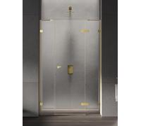 New Trendy Eventa Gold Shine porta doccia 170 cm a battente oro lucida/vetro trasparente EXK-4688
