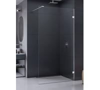 New Trendy Eventa parete doccia walk-in 80 cm cromo lucida/vetro trasparente EXK-4618