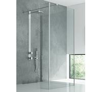 New Trendy New Modus parete doccia walk-in 80 cm cromo lucida/vetro trasparente EXK-5482