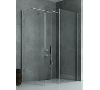 New Trendy New Modus parete doccia walk-in 80 cm cromo lucida/vetro trasparente EXK-5510