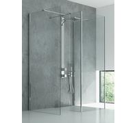 New Trendy New Modus parete doccia walk-in 80 cm cromo lucida/vetro trasparente EXK-5528