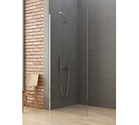 New Trendy New Soleo parete doccia walk-in 80 cm cromo lucida/vetro trasparente K-0458-WP