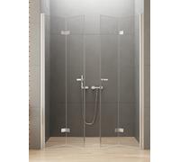 New Trendy New Soleo porta doccia 170 cm pieghevole cromo lucida/vetro trasparente D-0260A