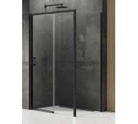 New Trendy Prime Black box doccia 140x70 cm rettangolare nero opaca/vetro trasparente K-1320