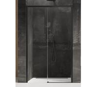 New Trendy Prime Black porta doccia 160 cm scorrevole nero opaca/vetro trasparente D-0328A