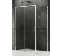 New Trendy Prime box doccia 130x70 cm rettangolare cromo lucida/vetro trasparente D-0304A/D-0122B