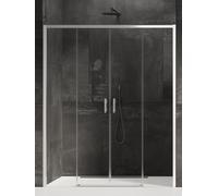 New Trendy Prime porta doccia 160 cm scorrevole cromo lucida/vetro trasparente D-0336A