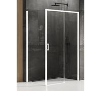 New Trendy Prime White box doccia 130x70 cm rettangolare bianco opaca/vetro trasparente D-0407A/D-0218B