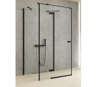 New Trendy Reflexa Black box doccia 110x80 cm rettangolare nero opaca/vetro trasparente EXK-5035