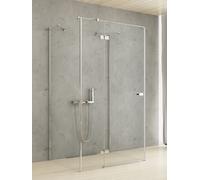 New Trendy Reflexa box doccia 120x80 cm rettangolare cromo lucida/vetro trasparente EXK-5237