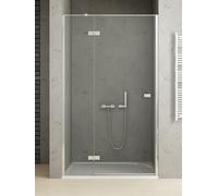 New Trendy Reflexa porta doccia 110 cm a battente cromo lucida/vetro trasparente EXK-5063