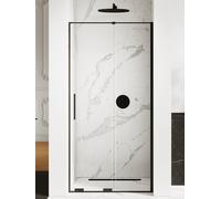 New Trendy Smart Black porta doccia 120 cm scorrevole nero opaca/vetro trasparente EXK-4111