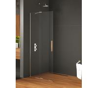 New Trendy Smart parete doccia walk-in 80 cm cromo lucida/vetro trasparente EXK-4085-WU