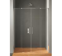 New Trendy Smart porta doccia 160 cm scorrevole cromo lucida/vetro trasparente EXK-4017