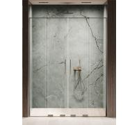 New Trendy Smart porta doccia 160 cm scorrevole spazzolata/vetro trasparente EXK-7836