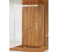 New Trendy Softi box doccia 130x80 cm rettangolare cromo lucida/vetro trasparente EXK-3944