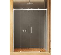 New Trendy Softi porta doccia 160 cm scorrevole cromo lucida/vetro trasparente EXK-3907