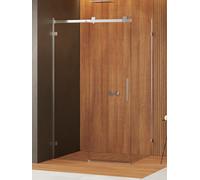 New Trendy Softi X box doccia 100x80 cm rettangolare cromo lucida/vetro trasparente EXK-5271