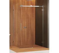 New Trendy Softi X box doccia 130x80 cm rettangolare cromo lucida/vetro trasparente EXK-5302