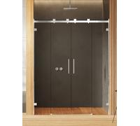 New Trendy Softi X porta doccia 160 cm scorrevole cromo lucida/vetro trasparente EXK-5268