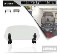 New Universal Motorcycle Windscreen Extension Adjustable Windshield Transparent