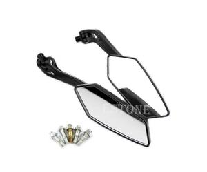 New Useful Universal Scooter Rearview Mirrors Pair Moped ATV Motorcycle Backup