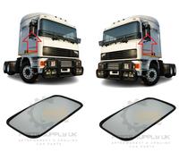 NEW Vetro Specchio Laterale ERF EC 1992-2000 Non Riscaldato 374x190mm Coppia
