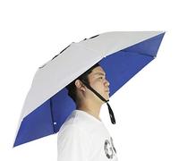 NEW-Vi Cappello da pesca ombrello pieghevole sole pioggia Cap regolabile multifunzione Outdoor Headwear