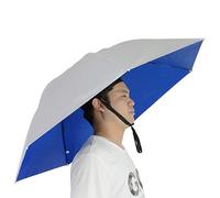 NEW-Vi Ombrello da pesca pieghevole regolabile per sole e pioggia, 95 cm, ombrelli oversize a mani libere, 7 costole, anti-UV, impermeabile, per pesca, giardinaggio, golf, parasole all'aperto