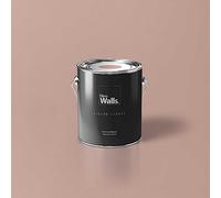 New Walls Pittura murale di alta qualità, colore rosa, salmone liquido Luxury per interni, 2,5 l