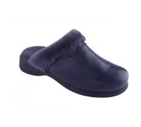New Warmline Leather + Sheep Skin Womens Navy Blu 35 Dr.Scholl(R)