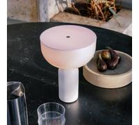 New Works Kizu lampada da tavolo ricaricabile bianca New Works