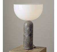 NEW WORKS Kizu Lampada Da Tavolo Grande Marmo Grigio