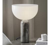 NEW WORKS Kizu Lampada Da Tavolo Piccola Marmo Grigio