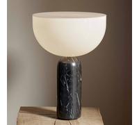 NEW WORKS Kizu Lampada da Tavolo Piccola Marmo Nero