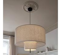 New Works Lampada a sospensione Margin in tessuto Ø 88 cm New Works