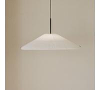 New Works Lampada LED a sospensione Nebra, Ø 70 cm, bianco, personalizzabile 22220