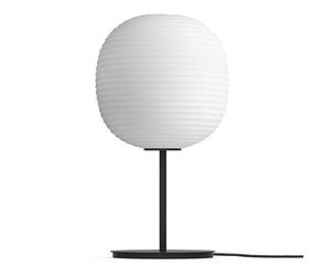 NEW WORKS Lanterne Lampada Da Tavolo Con Vetro Opale Smerigliato Nero Seppia E Bianco Medio