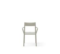 New Works May Sedia da Esterno con Braccioli Grigio Chiaro