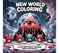 New World Coloring: A Kawaii Creepy Coloring Book with Occult Symbols, Cute Demons, and Darkly Adorable Art
