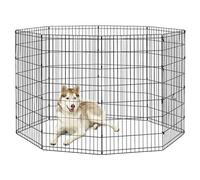 New World, Recinto esercizi senza porta, 60,96 x 121,92 cm (La x A), nero, E-Coated, B550-48