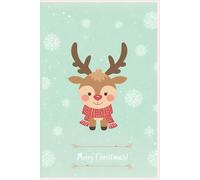 New Year 2026 Cozy Winter Journal: Lined Notebook with Cute Reindeer & Snowy Holiday Design | 160 Pages for Reflections, Resolutions, Notes & Creative Writing | Perfect Gift for Christmas & New Year