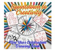 New Year, A Festive Drawing Adventure: New Year Drawing Book for all