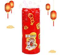 New Year Bubble Machine - Bubble Maker Party Favors, portatile New Year Bubbles Machine, With Lights Chinese Children Birthday Decoration - Festival Bubbles Maker - For Adults Kids Family