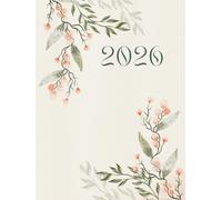 NEW YEAR Calendar. 500-Page Organiser. Full 365 Days. Stay organized, inspired, and in control. Elegant Daily Planner for Women. Daily, monthly and ... Cream Paper. Beautiful Pastel colors, flowers