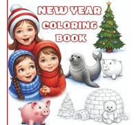 New Year Coloring Book