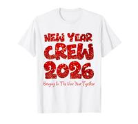 New Year Crew 2026 Family Bringing in The New Year Together Maglietta