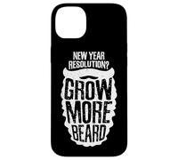 New Year Resolution? Grow More Beard Meme Custodia per iPhone 14 Plus