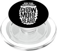 New Year Resolution? Grow More Beard Meme PopSockets PopGrip per MagSafe